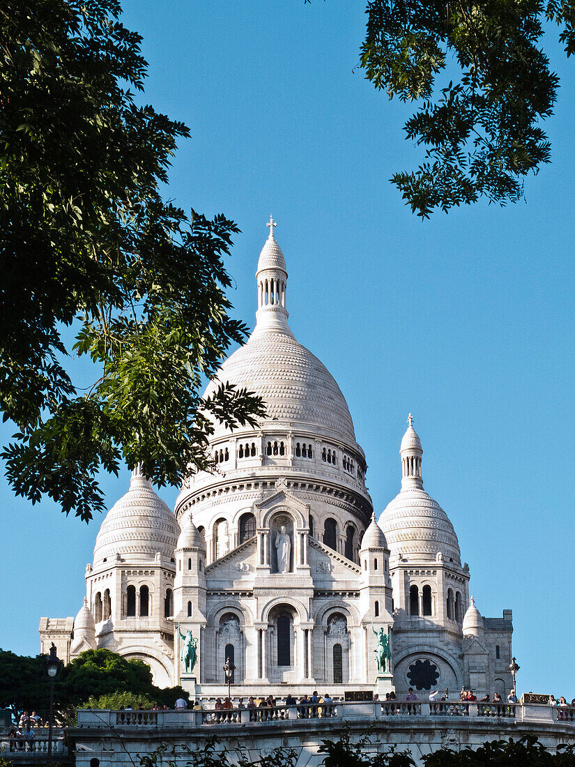 France, Paris, Butte Montmartre, Sacré cœur basilica