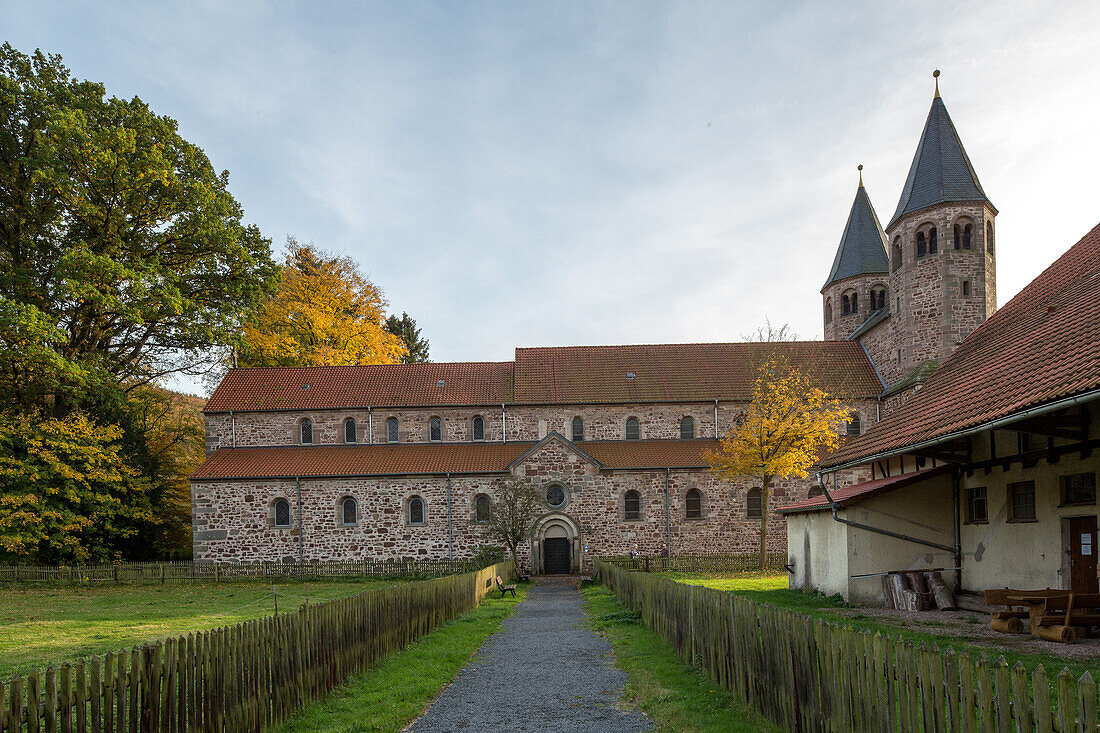 former Benedictine abbey Bursfelde, Lower Saxony, northern Germany