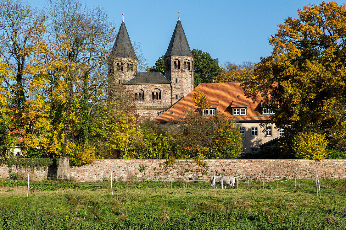 former Benedictine abbey Bursfelde, Lower Saxony, northern Germany