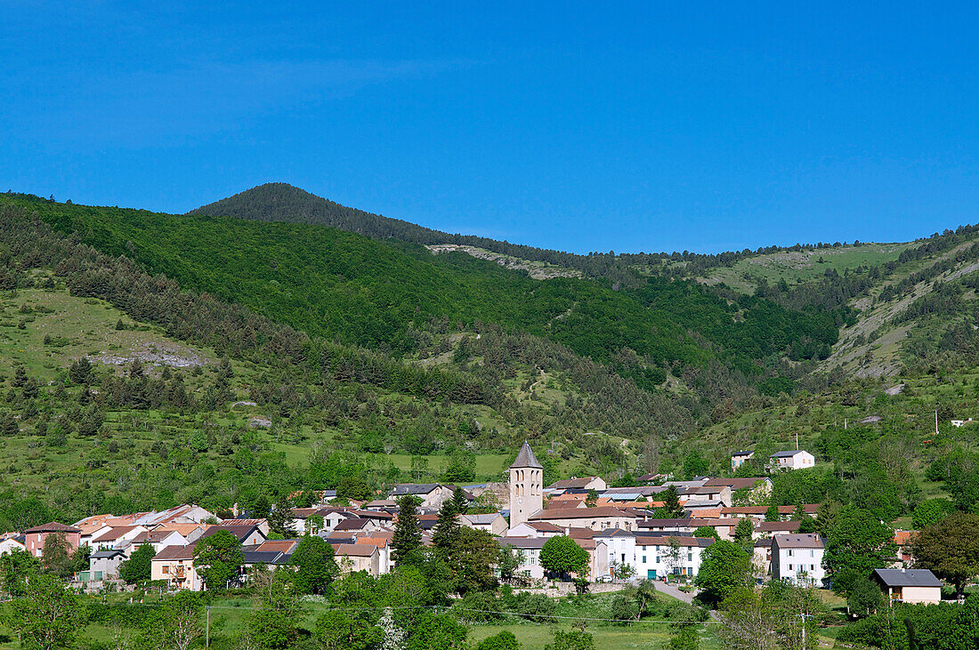 France, Midi Pyrenees, Pyrenees, Ariege, villages of Prades