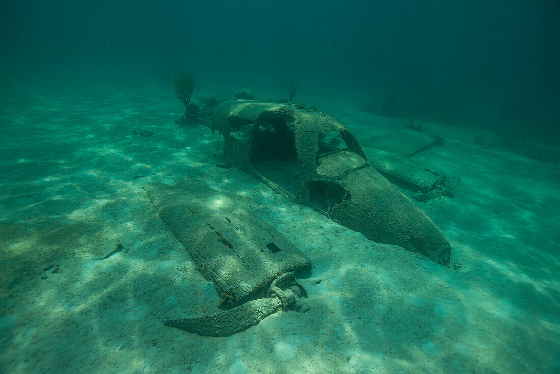 Seaplane from the James Bond film, Bahamas, West Indies, Central America