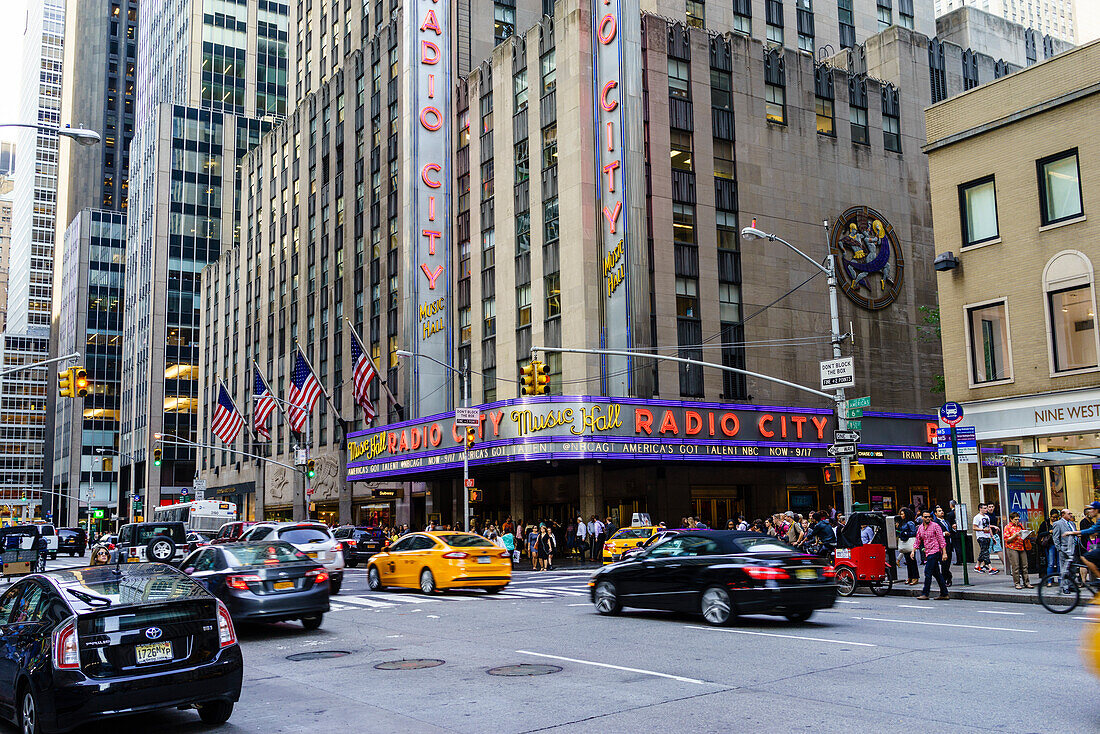 Radio City Music Hall, Rockefeller Center, Theatre District, Midtown, Manhattan, New York City, New York, United States of America, North America