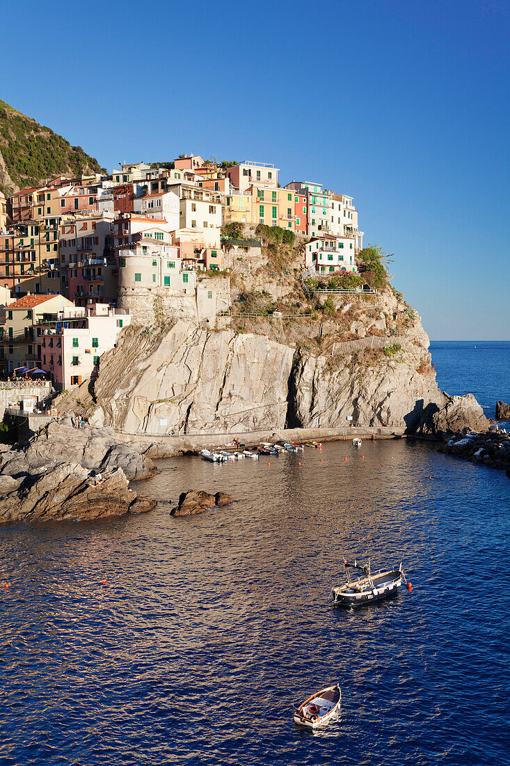 Manarola, Cinque Terre, UNESCO World Heritage Site, Rivera di Levante, Provinz La Spazia, Liguria, Italy, Europe