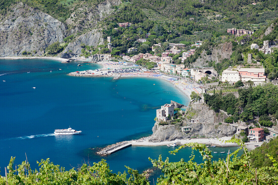 Monterosso al Mare, Cinque Terre, UNESCO World Heritage Site, Riviera di Levante, Provinz La Spazia, Liguria, Italy, Europe
