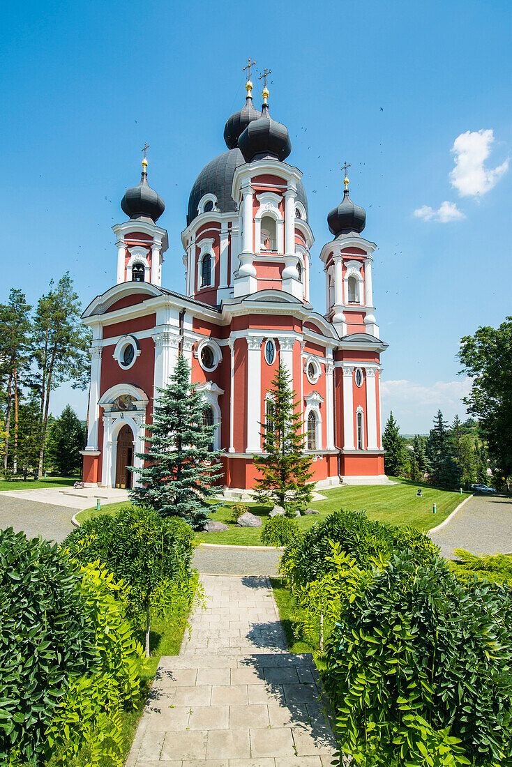 The orthodox monastery of Curchi, Moldova