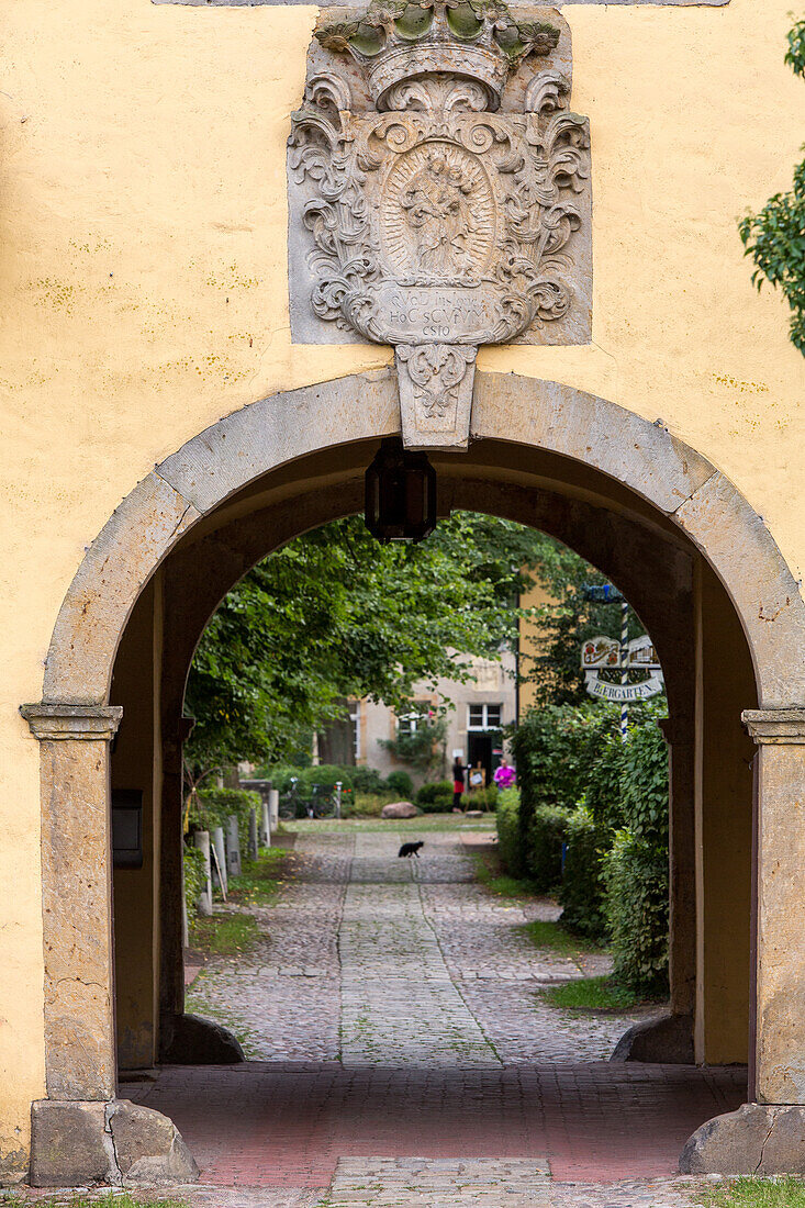 Kloster Malgarten, ehemaliges Benediktinerkloster, Torhaus, Niedersachsen, Deutschland