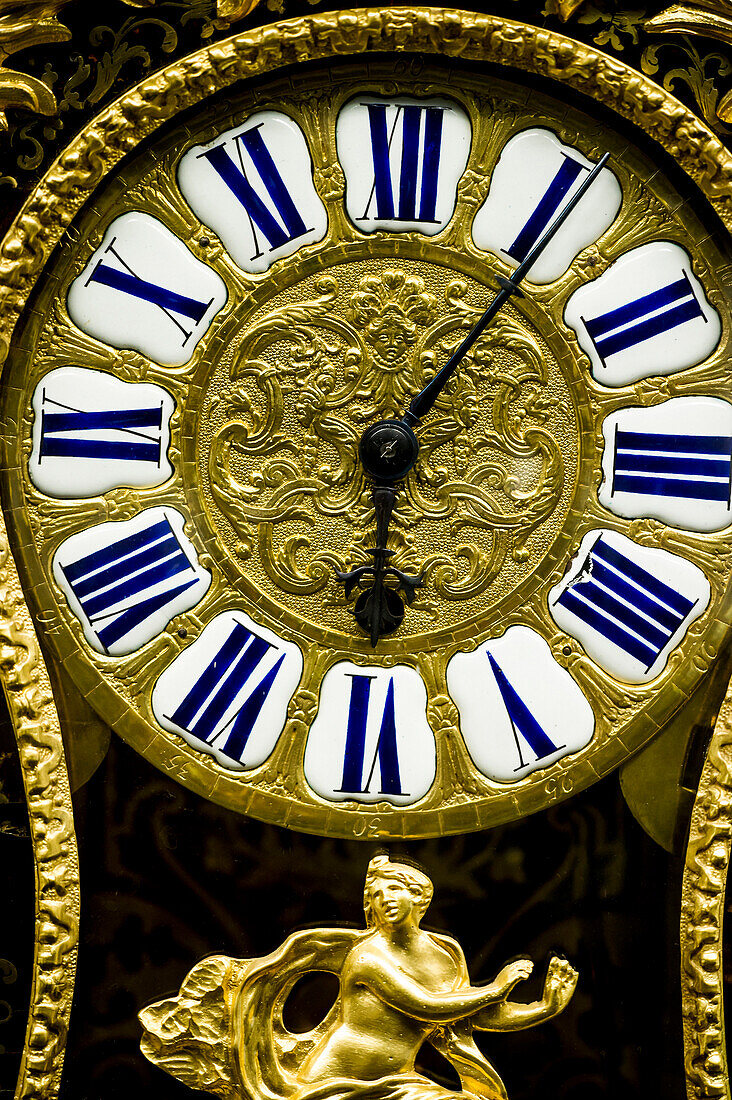 antique clock, clock museum, Furtwangen, Black Forest, Baden-Württemberg, Germany