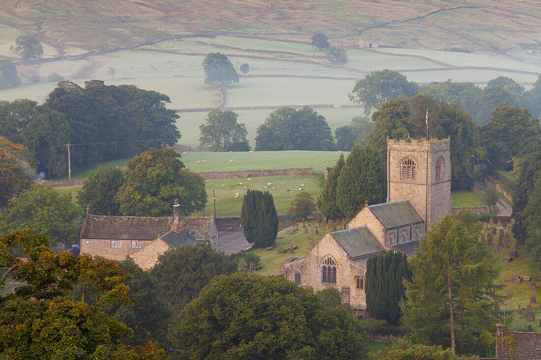 Church, Burnsall, Yorkshire Dales National Park, Yorkshire, England, United Kingdom, Europe