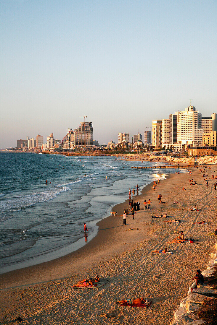 Beach, Tel Aviv, Israel, Middle East
