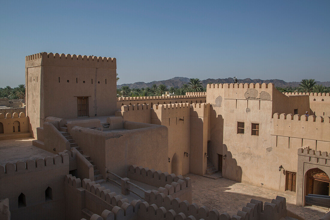 The Nizwa Fortress, Nizwa, Oman, Middle East