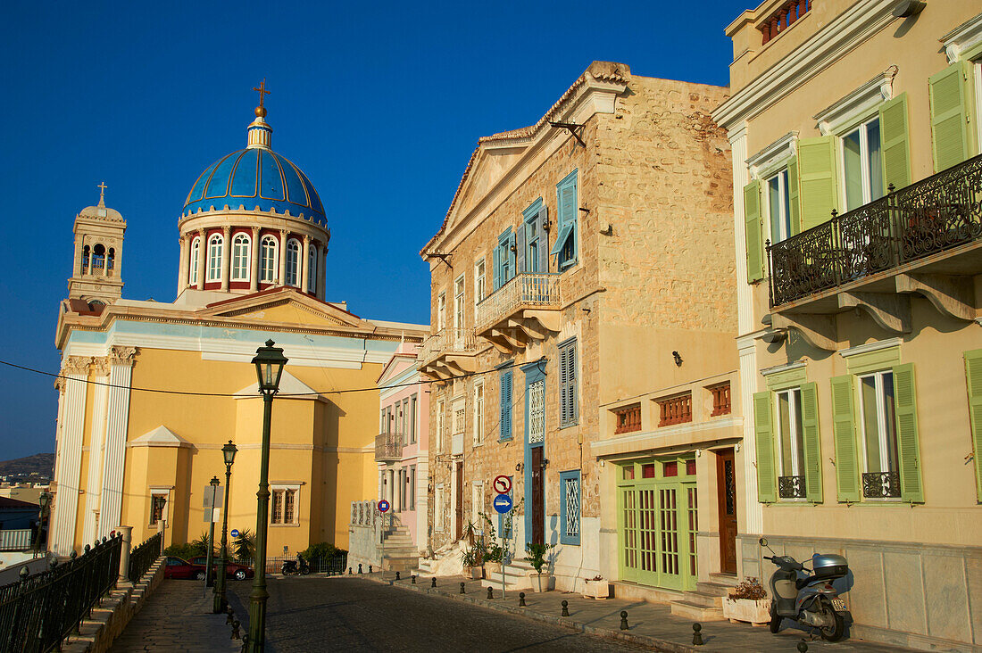 Ermoupoli (Khora), Syros Island, Cyclades, Greek Islands, Greece, Europe