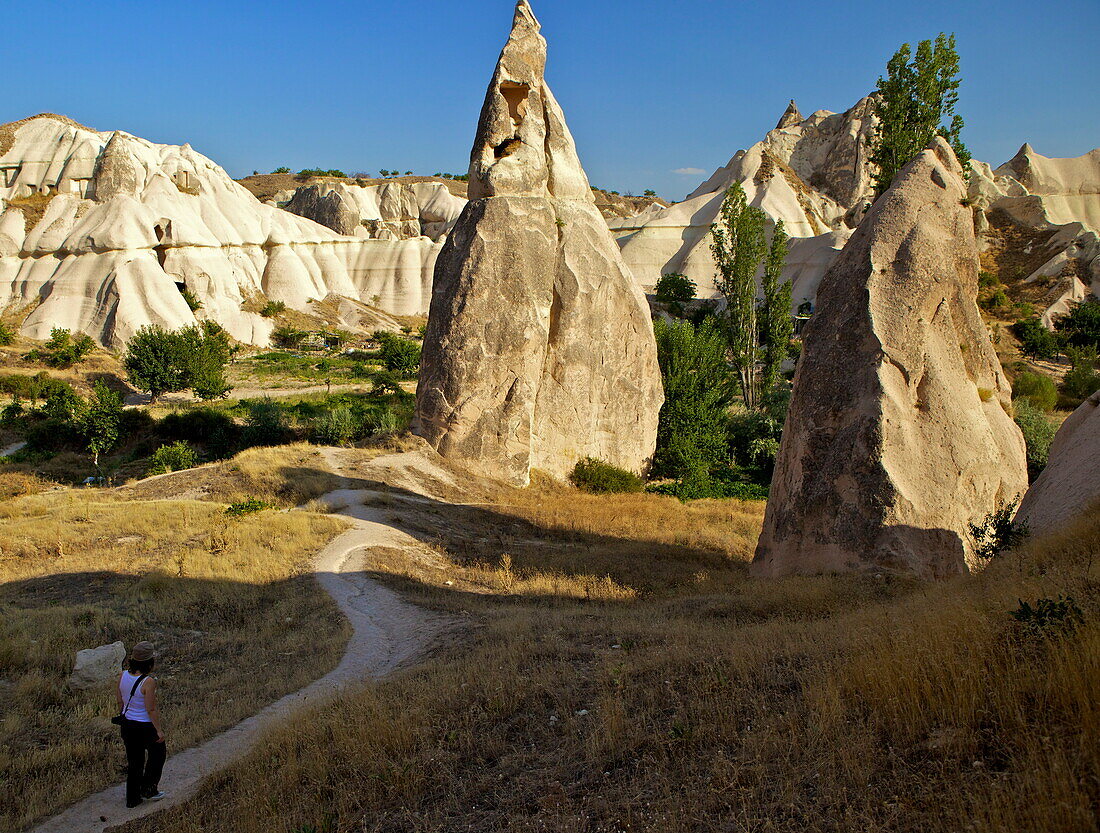 Fairy Chimneys, Cavusin, Cappadocia, Anatolia, Turkey, Asia Minor, Eurasia