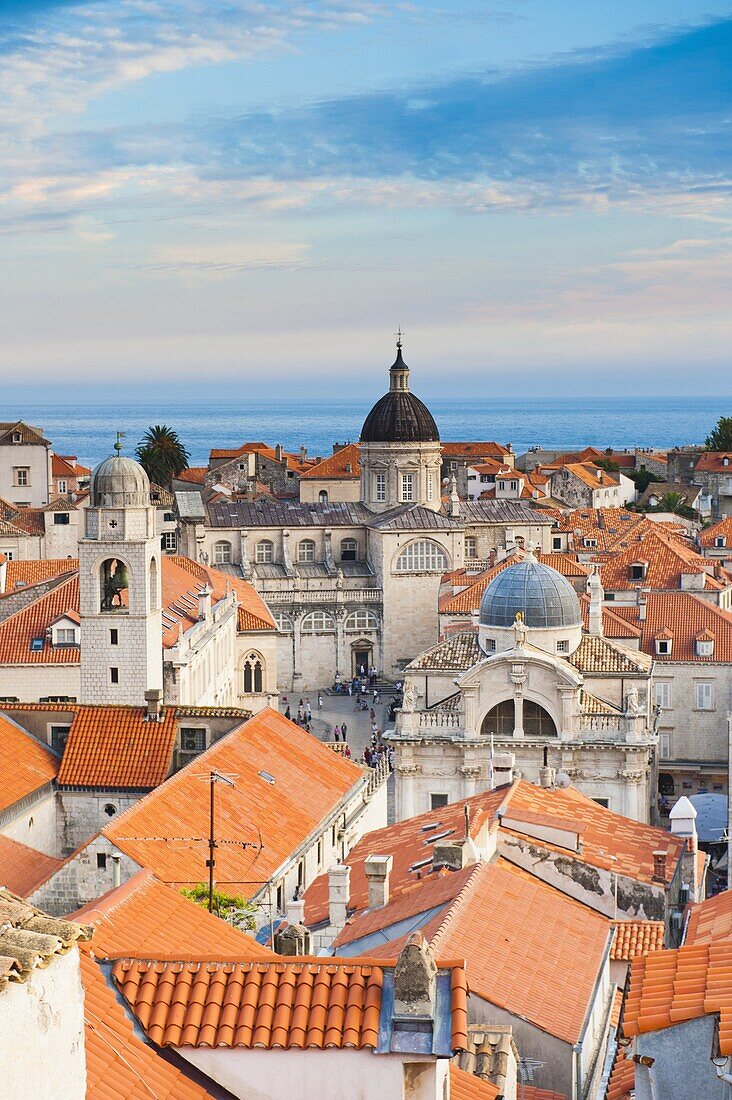 Dubrovnik Cathedral (Cathedral of the Assumption of the Virgin Mary), Dubrovnik Old Town, UNESCO World Heritage Site, Dubrovnik, Dalmatian Coast, Croatia, Europe