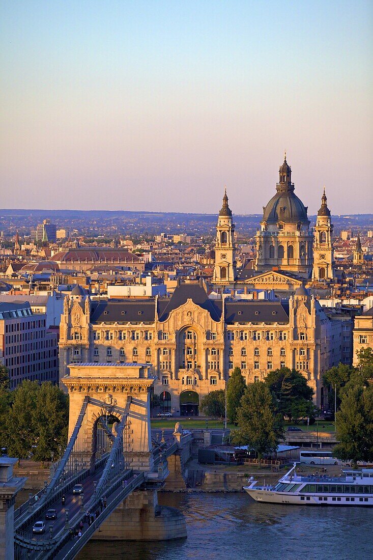 Budapest skyline, Budapest, Hungary, Europe