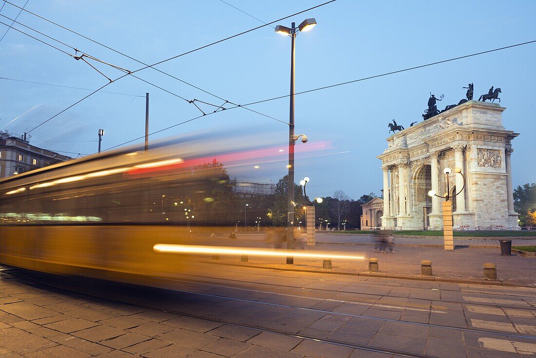 Arco della Pace, Milan, Lombardy, Italy, Europe