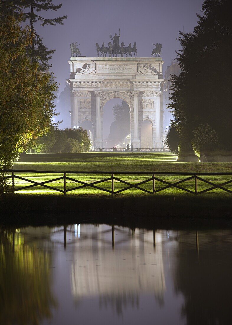 Arco della Pace, Milan, Lombardy, Italy, Europe