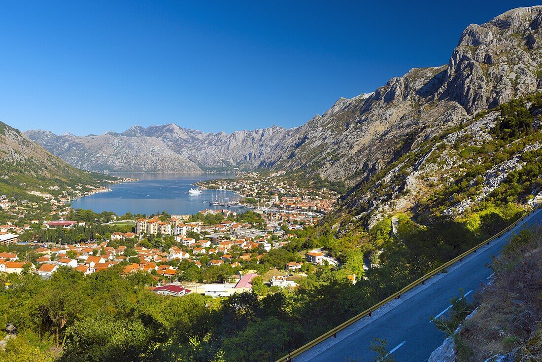 Kotor, Bay of Kotor, UNESCO World Heritage Site, Montenegro, Europe