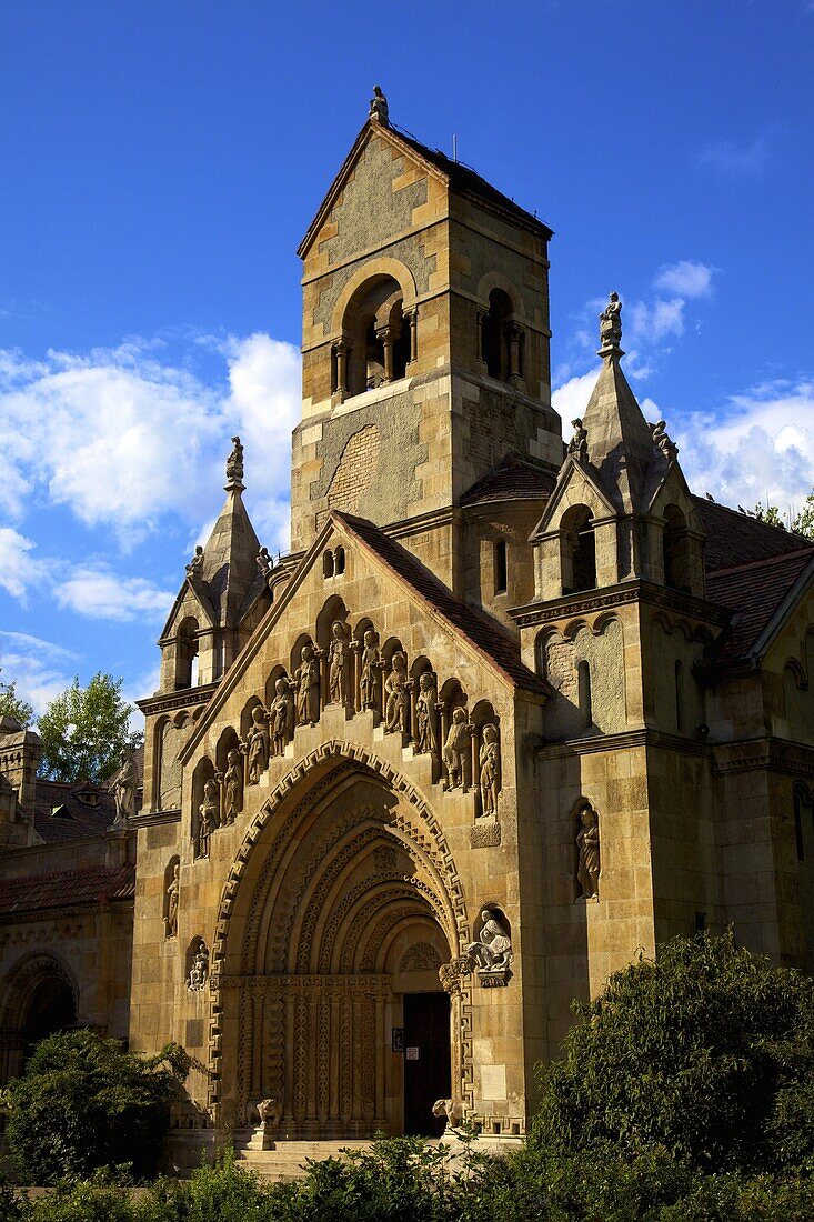 Church of Jak, Vajdahunyad Castle, Budapest, Hungary, Europe