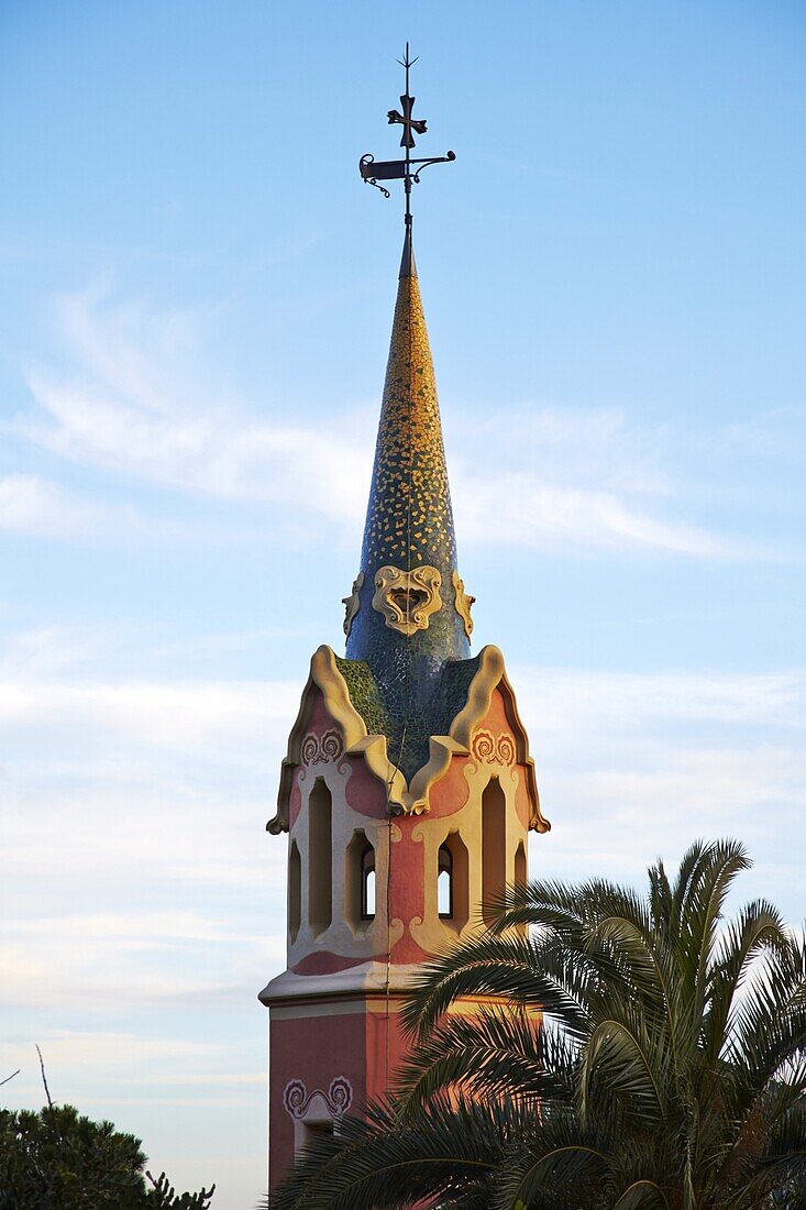 Park Guell, Barcelona, Catalonia, Spain, Europe