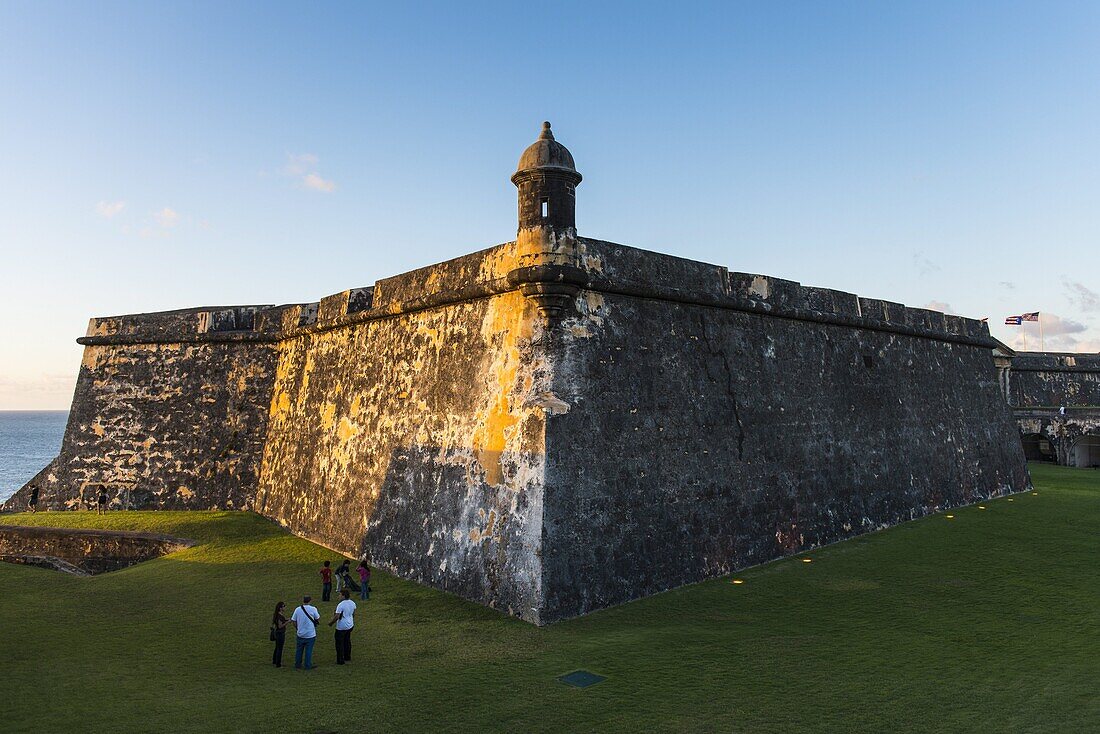 San Felipe del Morro Castle, UNESCO World Heritage Site, San Juan Historic Site, Puerto Rico, Caribbean, Central America