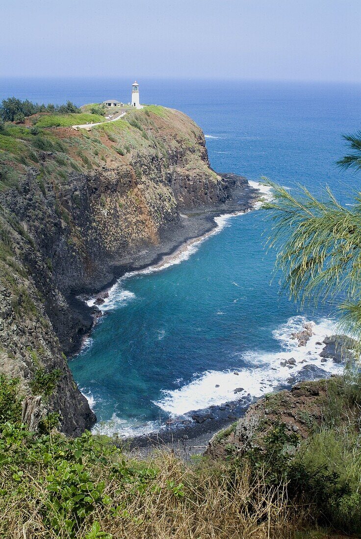 Kilauea Lighthouse, Kilauea Point, National Wildlife Refuge, Island of Kauai, Hawaii, United States of America, Pacific, North America