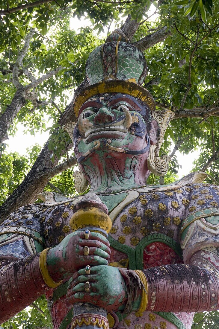 Wat Ko Sirey, Phuket, Thailand, Southeast Asia, Asia
