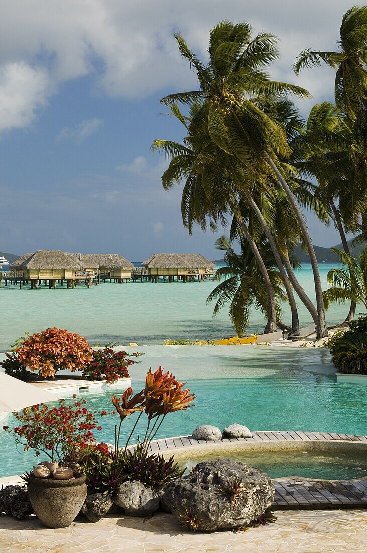 Pearl Beach Resort, Bora-Bora, Leeward group, Society Islands, French Polynesia, Pacific Islands, Pacific