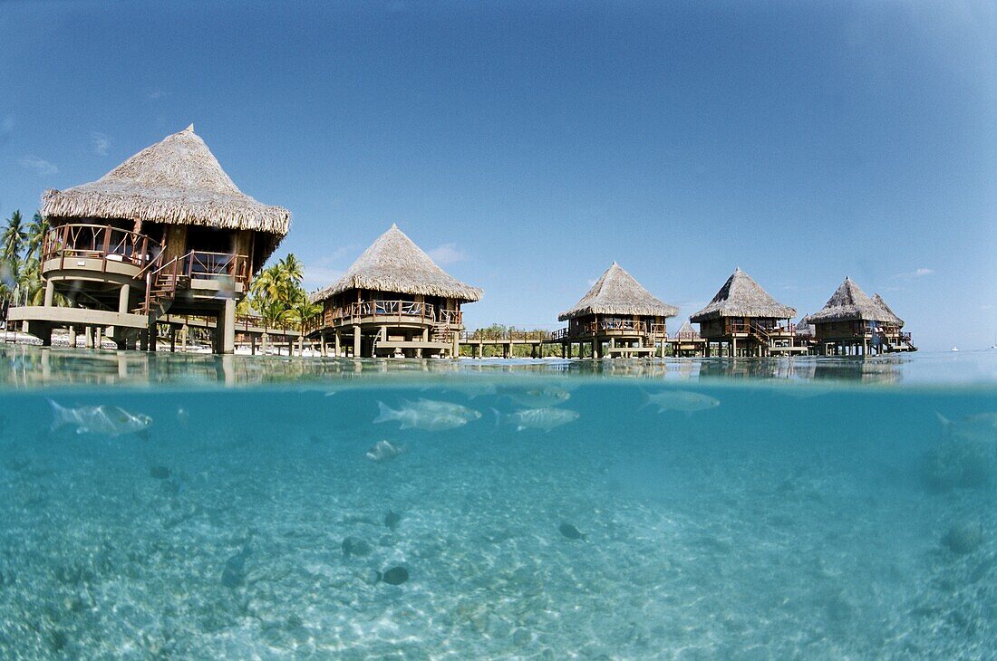 Kia Ora Resort, Rangiroa, Tuamotu archipelago, French Polynesia, Pacific Islands, Pacific