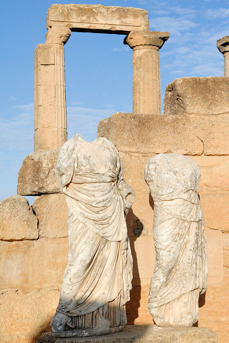 Temple of Demeta, Cyrene, UNESCO World Heritage Site, Libya, North Africa, Africa