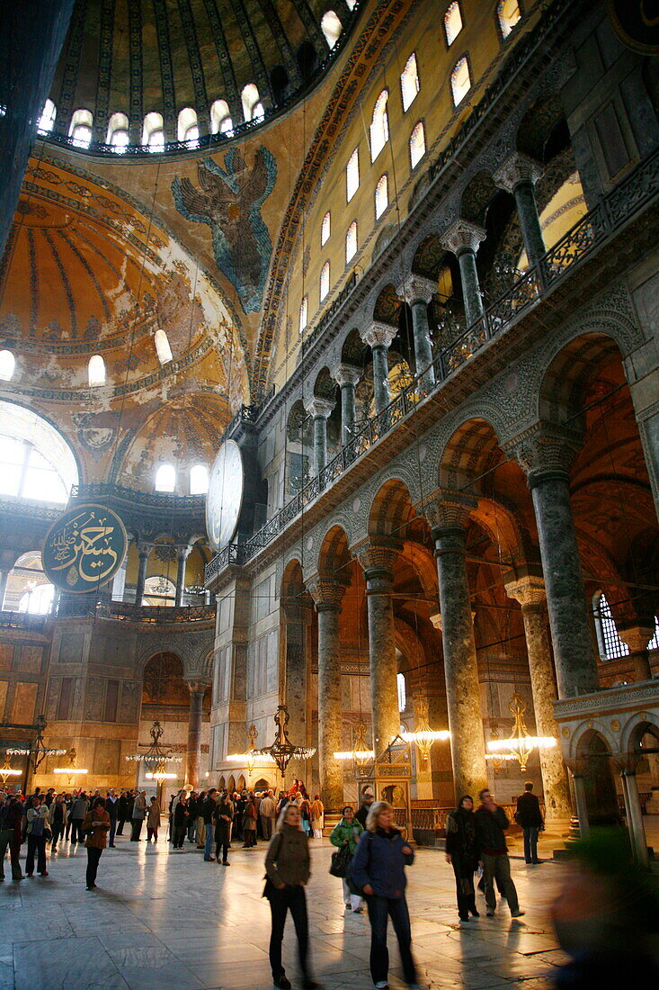 The Haghia Sophia, UNESCO World Heritage Site, Istanbul, Turkey, Europe