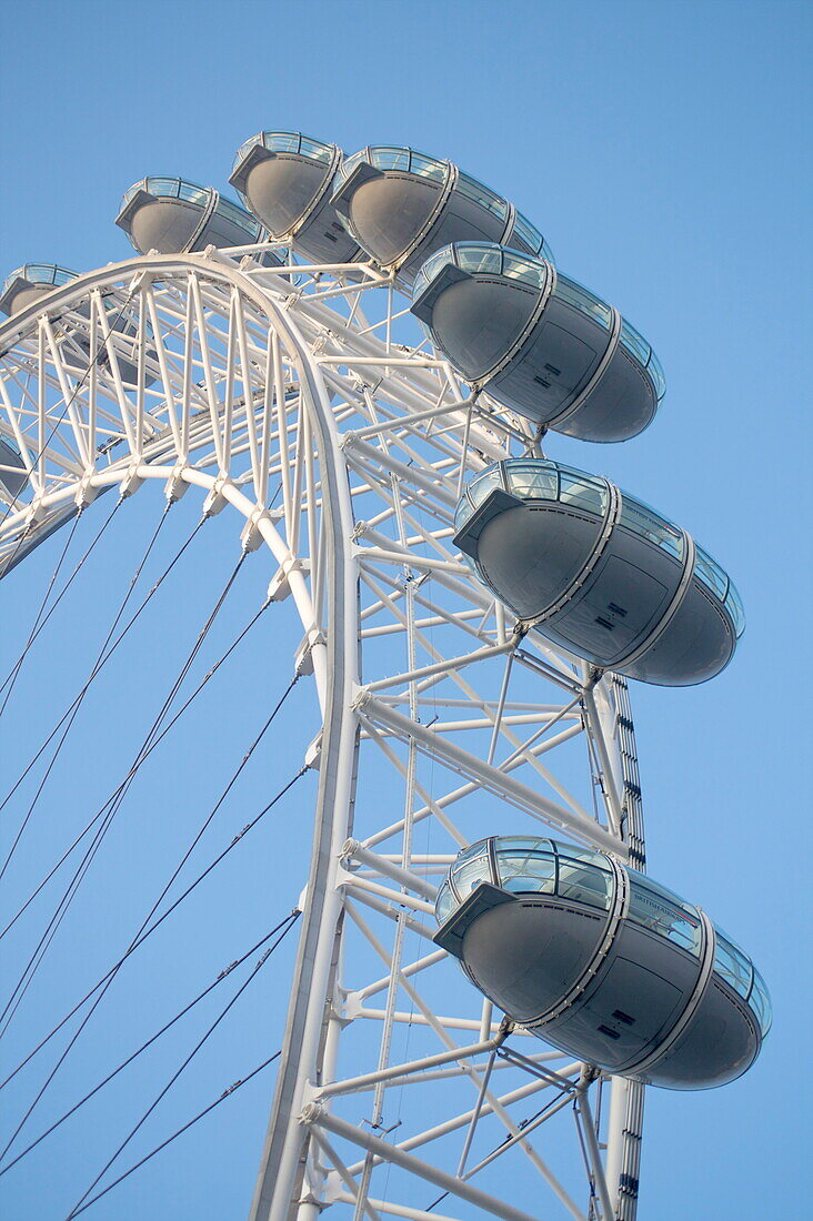 London Eye (detail), London, England, United Kingdom, Europe