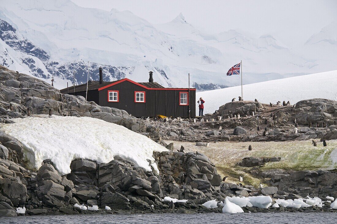 British Base and Post Office, Port Lockroy, Antarctic Peninsula, Antarctica, Polar Regions