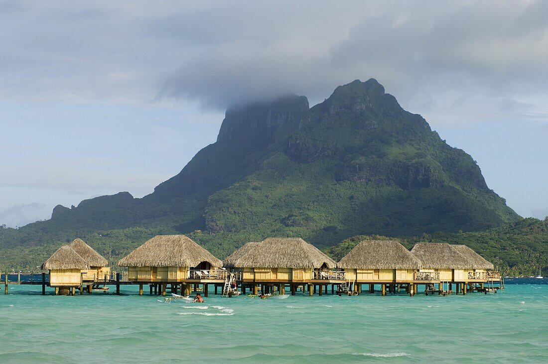 Pearl Beach Resort, Bora-Bora, Leeward group, Society Islands, French Polynesia, Pacific Islands, Pacific