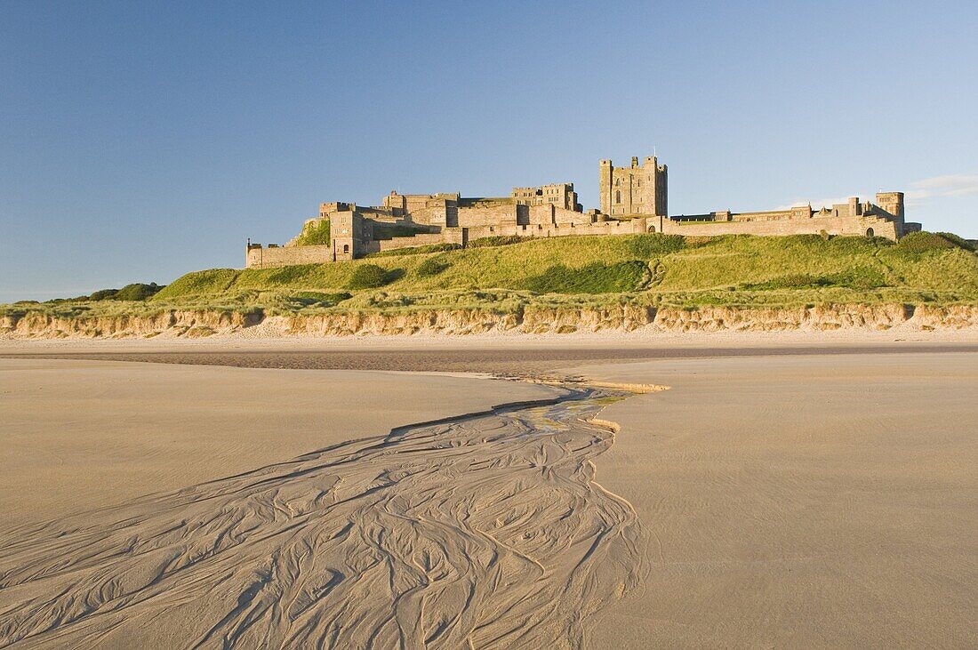 Bamburgh Castle, Northumberland, England, United Kingdom, Europe