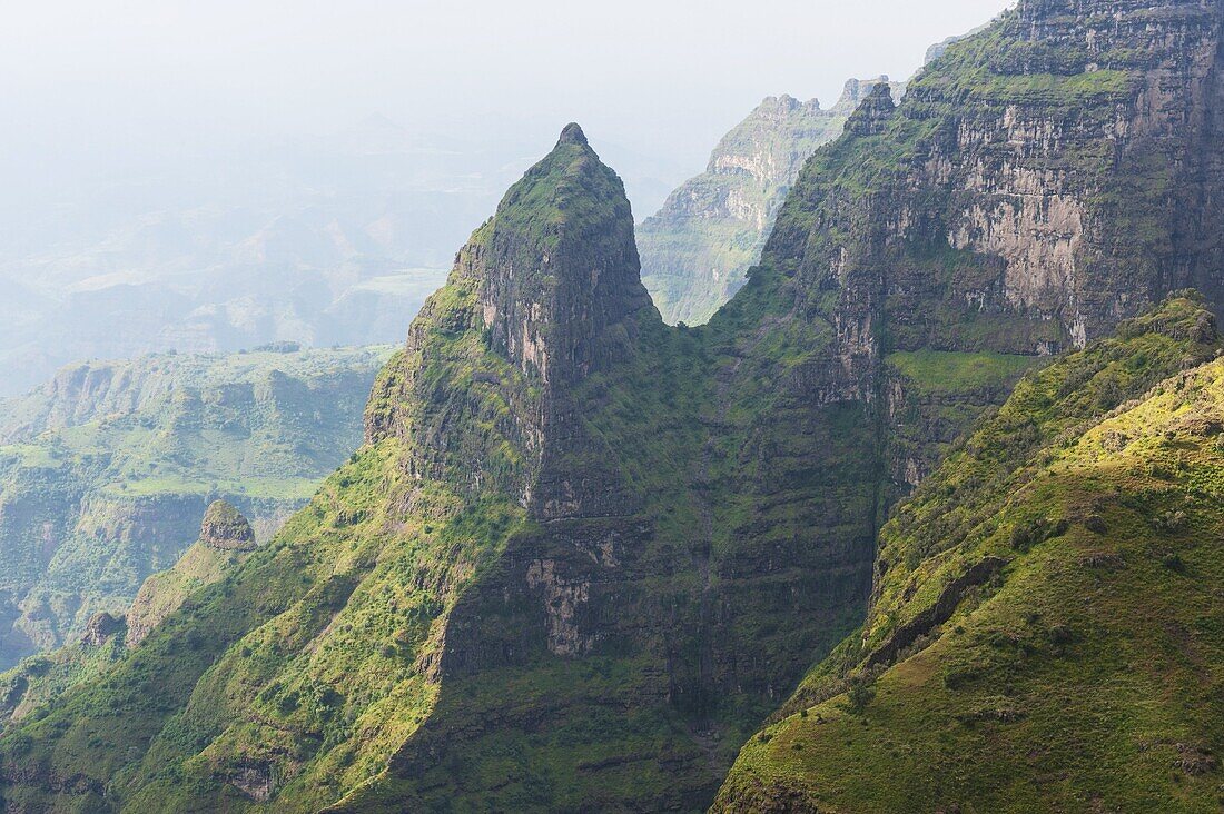 Simien Mountains National Park, UNESCO World Heritage Site, Amhara region, Ethiopia, Africa