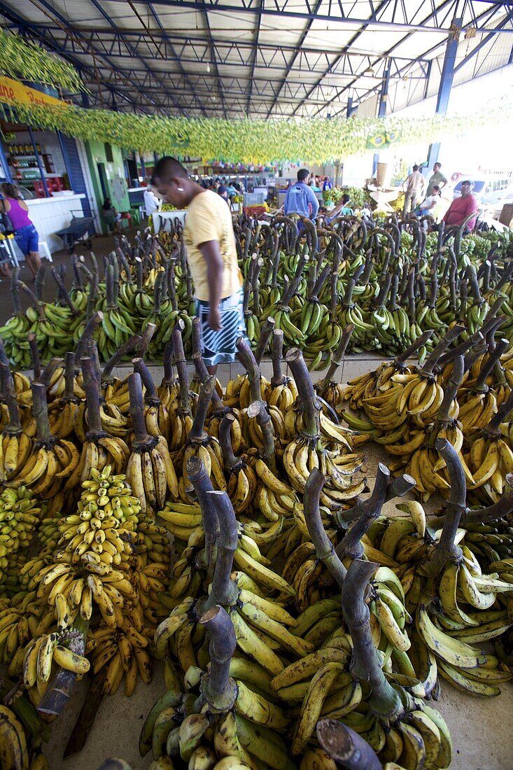 At the central market of Manaus, Brazil, South America