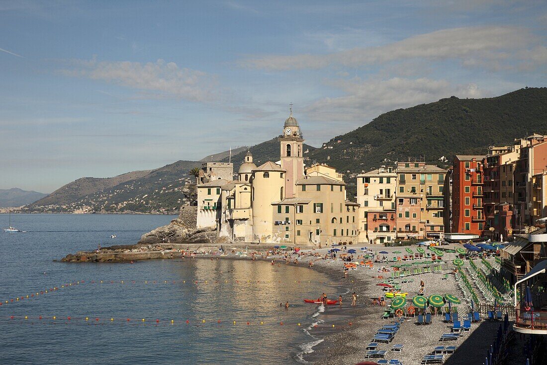 The village of Camogli, Liguria, Italy, Europe