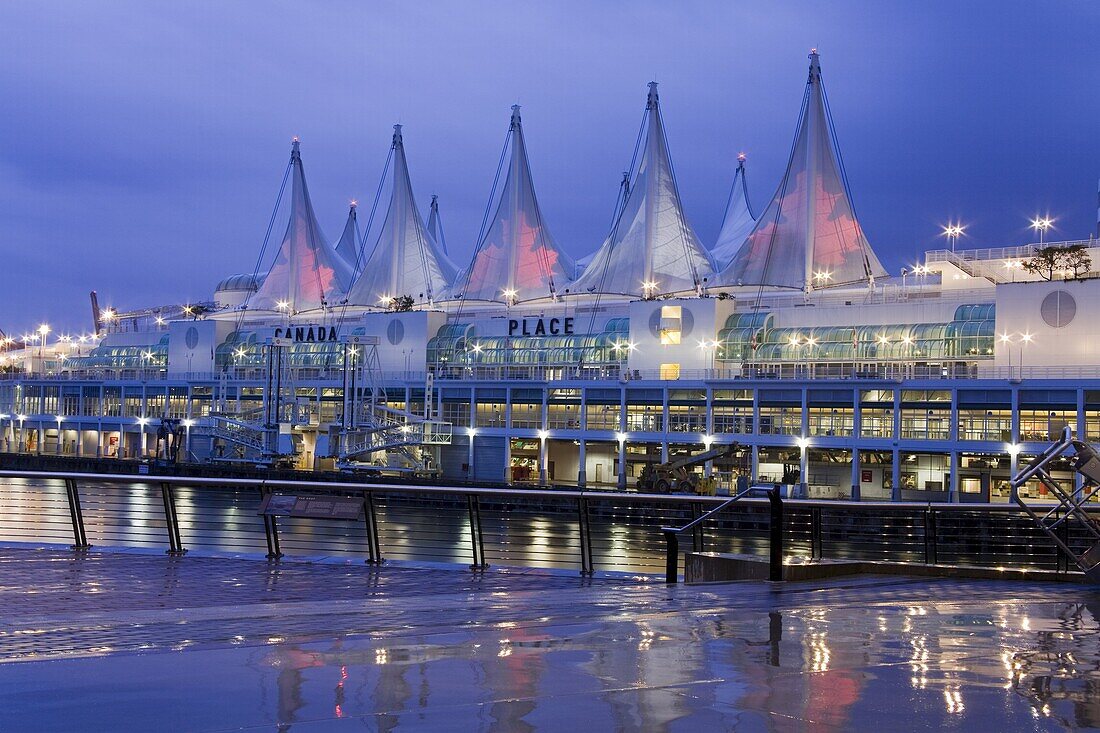 Canada Place, Vancouver, British Columbia, Canada, North America