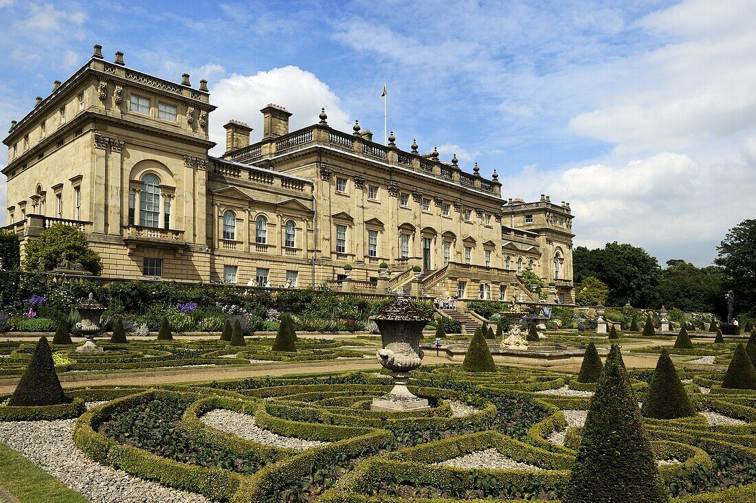 Gardens of Harewood House, Leeds, West Yorkshire, England, United Kingdom, Europe