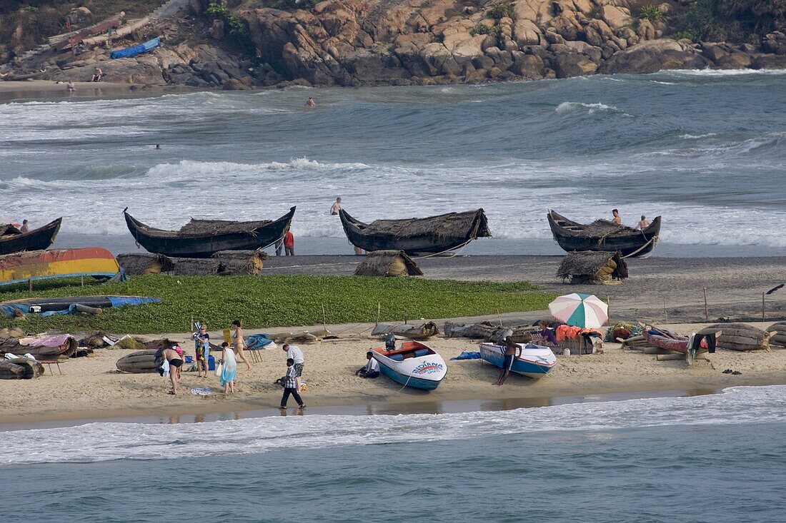 Vizhinjam beach, Trivandrum, Kerala, India, Asia