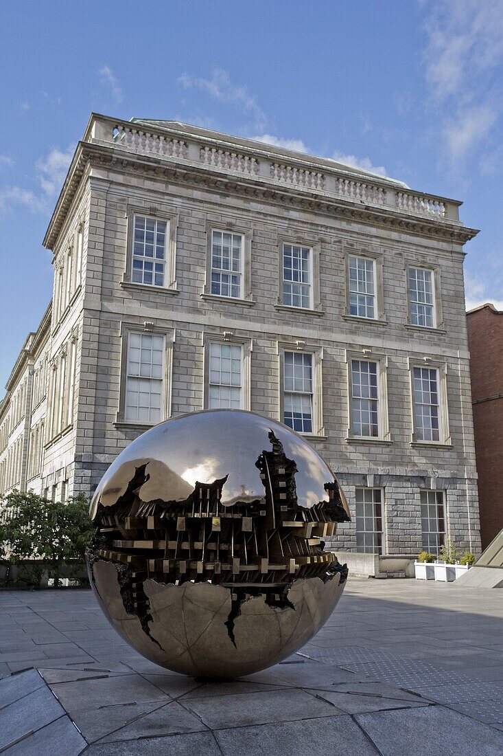 Sphere into Sphere, Trinity College, Dublin, Republic of Ireland (Eire), Europe