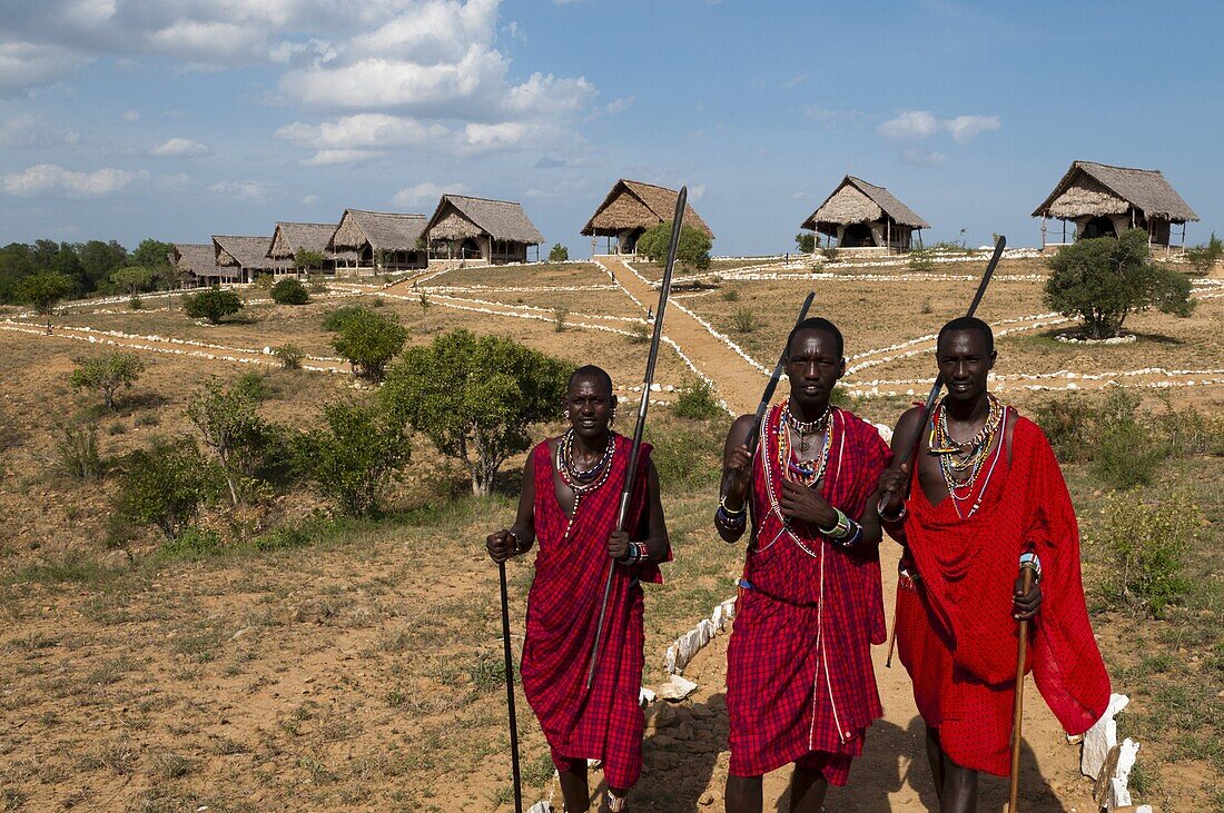 Kudu Camp, Tsavo East National Park, Kenya, East Africa, Africa