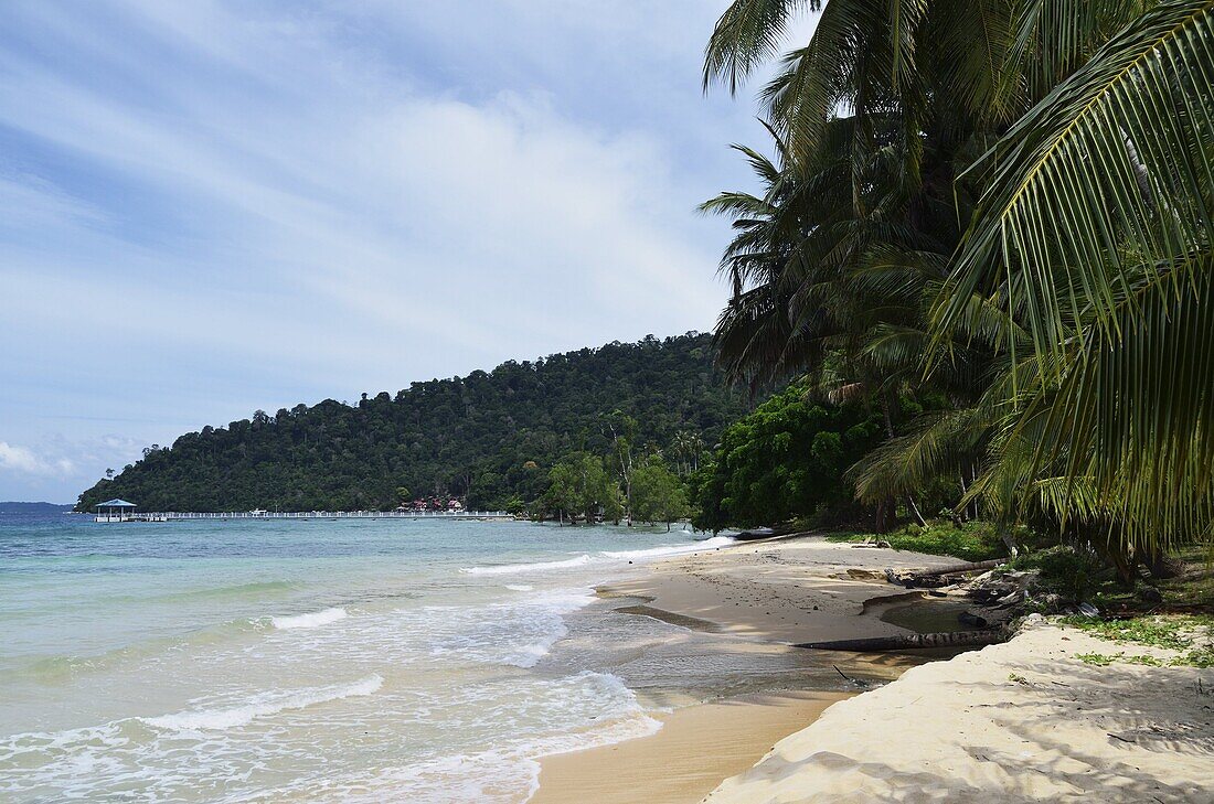 Salang beach, Pulau Tioman (Tioman Island), Pahang, Malaysia, Southeast Asia, Asia