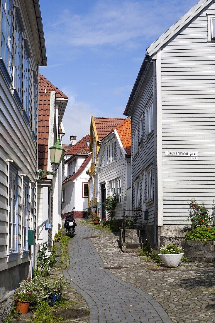 Strandsiden district, Bergen, Hordaland, Norway, Scandinavia, Europe