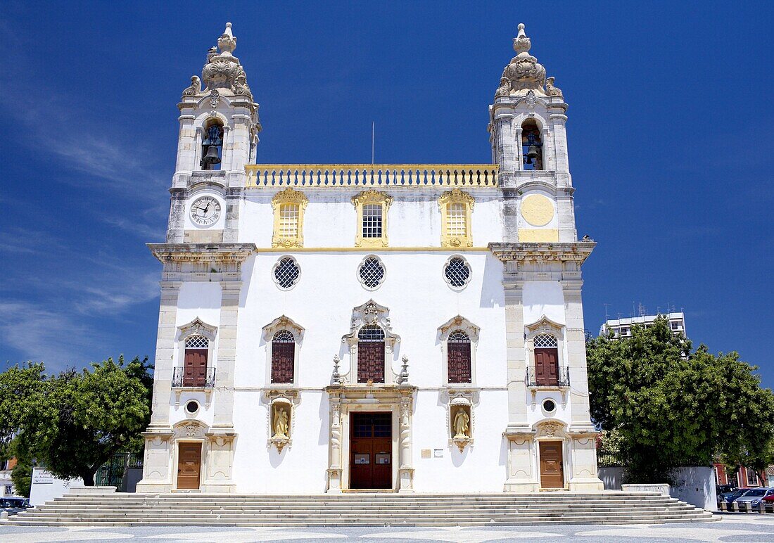 Nossa Senhora do Carmo church, Faro, Algarve, Portugal, Europe