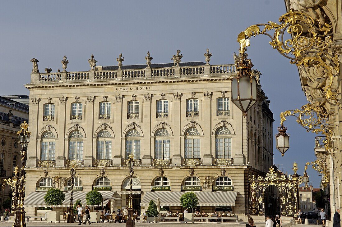 Place Stanislas, formerly Place Royale, built by Stanislas Leszczynski, King of Poland in the 18th century, UNESCO World Heritage Site, Nancy, Meurthe et Moselle, Lorraine, France, Europe