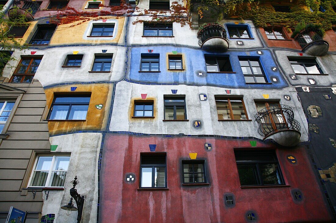 Hundertwasser House, Vienna, Austria, Europe