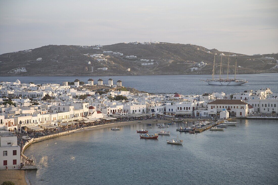 Chora, Mykonos, Cyclades, Greek Islands, Greece, Europe