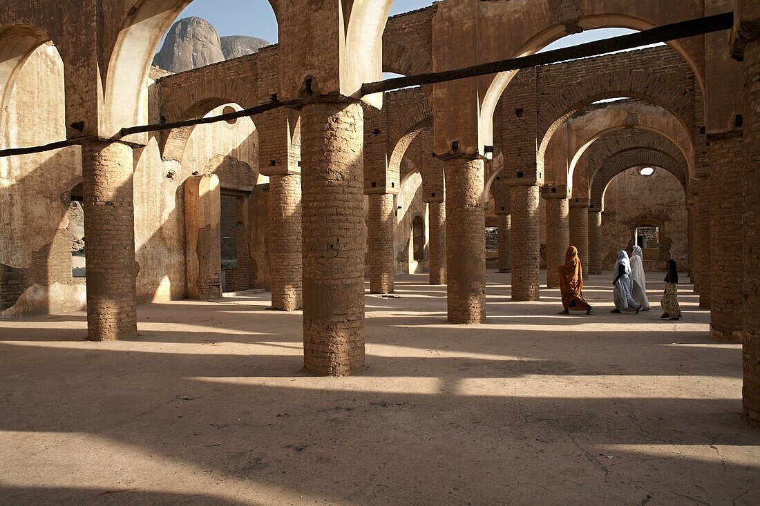 The Khatmiyah mosque at the base of the Taka Mountains, Kassala, Sudan, Africa