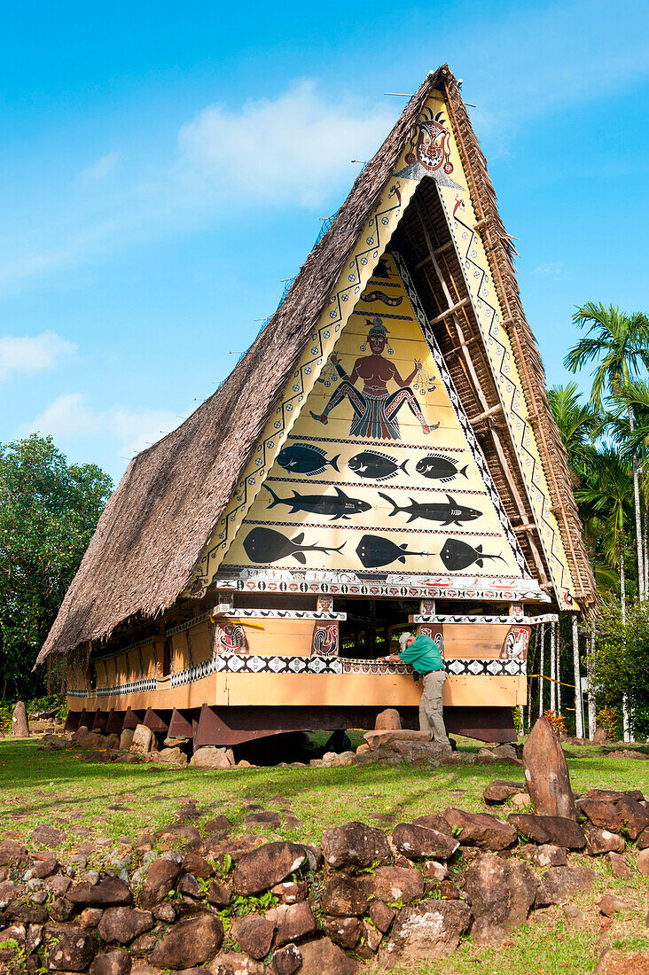 Museum Bai Konor, Koror, Palau, Südpazifik